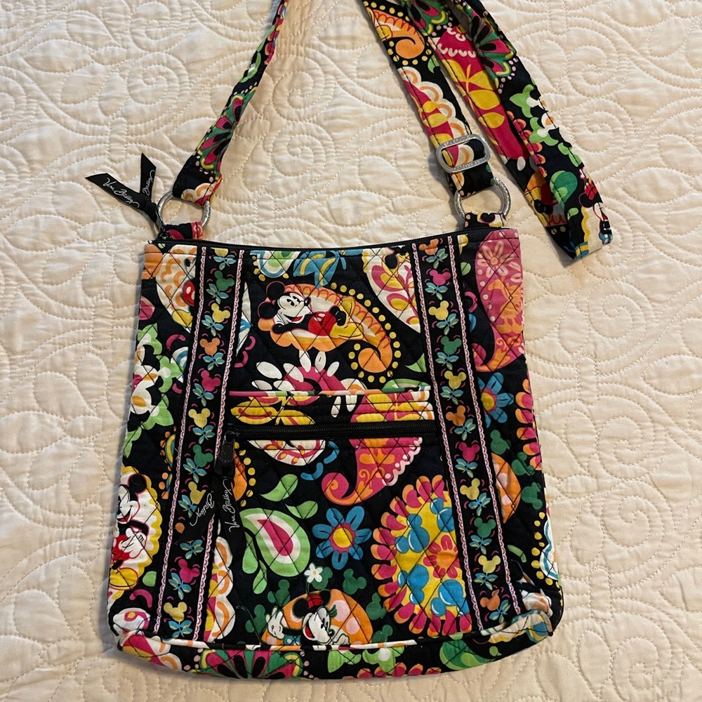 Disney Vera Bradley Paisley Hipster Bag ✨